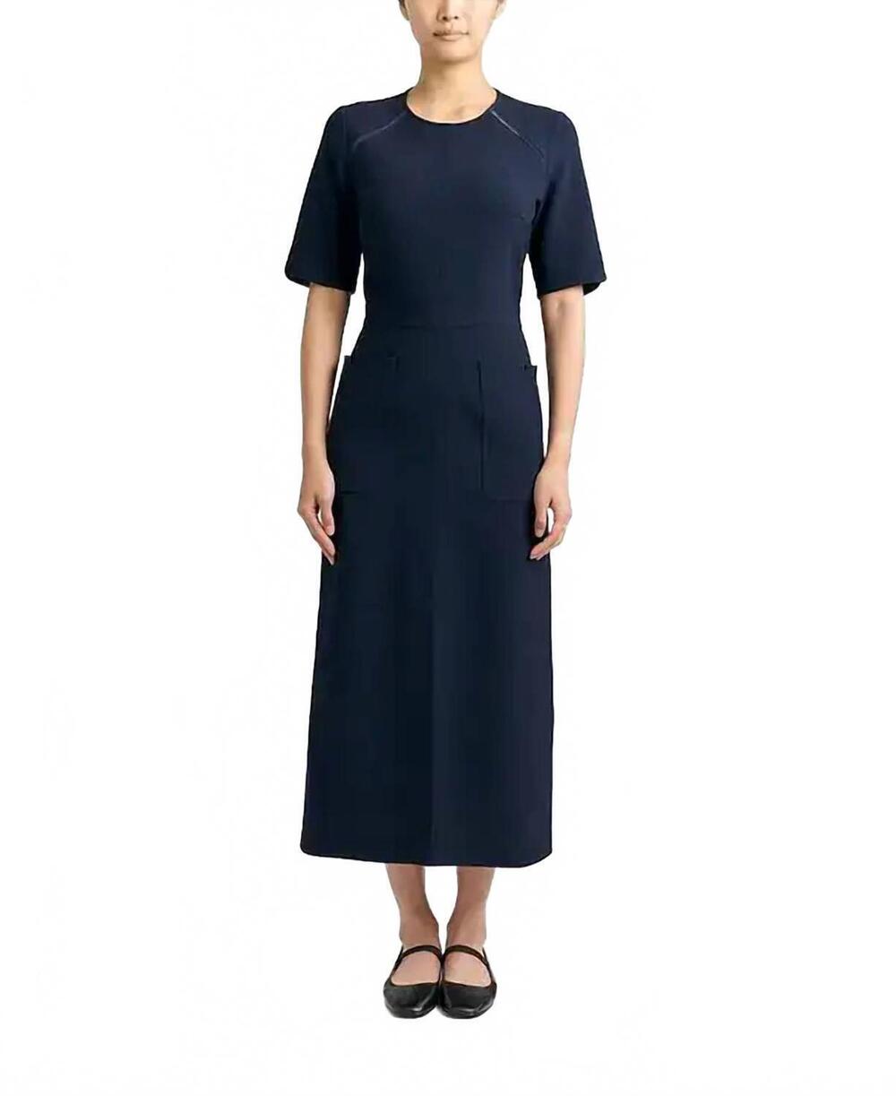NEW CARTOLINA NANTUCKET bobbi dress in dark navy